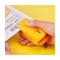 Mini Versiegelungsmaschine Bag Sealer mit Cutter, 2 in 1 Küche Hand Verschlussgerät für Lebensmittellagerung (Weiß)