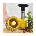 AcserGery Ananas-Entkerner aus Edelstahl, Ananas-Schäler, Entkerner, Ananas-Schneider, Kernentferner mit rutschfestem Griff für 