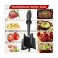 Hackfleischzerteiler,Beef Masher Hitzebeständiger Fleischhacker ABS Hamburger Chopper Masher Masher Antihaft-Mix