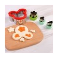 10Stück Ausstechformen Kinder Gemüseschneider DIY - Ausstecher Keksausstecher Keksstempel für Kinder Bento Box Zubehör DIY set f