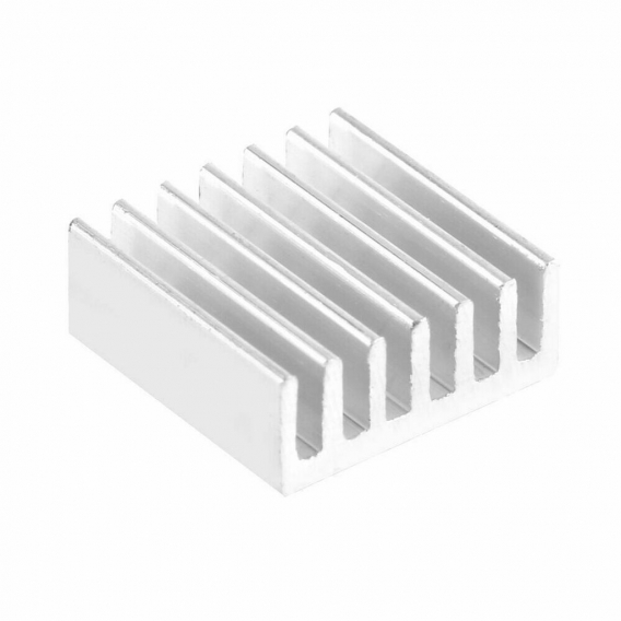 AcserGery EVERYAluminum Radiator Nützlich mit Klebstoff auf der Rückseite 14 x 14 x 6 mm Kühlkörper