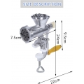 AcserGery Manueller Fleischwolf, Wurstpacker mit Tischklemme für den Küchengebrauch zu Hause