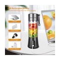 AcserGery Tragbarer Mixer, Smoothie-Saftbecher, persönlicher Mini-Mixer für Smoothies, Shakes – sechs 3D-Klingen, leistungsstark