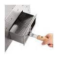 Pizzaofen Outdoor, Pizzamaker, Pizza-Pelletofen inkl. 11-Zoll-Pizzastein, Thermometer, Edelstahl klein Holzkohlegrill