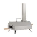 Pizzaofen Outdoor, Pizzamaker, Pizza-Pelletofen inkl. 11-Zoll-Pizzastein, Thermometer, Edelstahl klein Holzkohlegrill