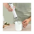 Elektrischer Milchaufschäumer Milchshaker Egg Beater Handheld Automatischer Egg Beater Milk Shaker USB-Aufladung(Weiß)