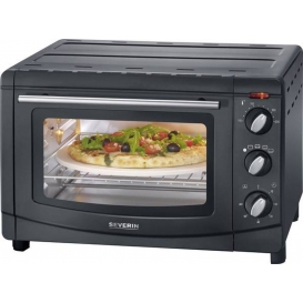 More about Severin TO 2068 Mini-Backofen schwarz 20 Liter Garraum 1.500 Watt Timer-Funktion