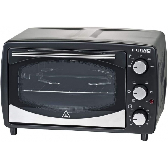 Rommelsbacher ELTAC RG 13 - Mini-Backofen - schwarz/silber