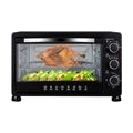 WOLTU BF11sz Mini Backofen 25 Liter, 1400 Watt Toasterofen | Pizzaofen | Krümelblech mit Timer Minibackofen für Pizza, Toast, Sc