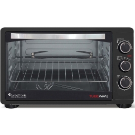 More about TurboTronic / Minibackofen mit Drehspieß / 23l / 1500W / schwarz / Mini Backofen mit Timer, Pizzaofen, Grill