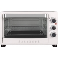 WOLTU BF12rsz Mini Backofen 32 Liter, 1600 Watt Toasterofen | Pizzaofen | Herausnehmbares Krümelblech mit Timer weiß