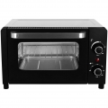 Mini Backofen 1050 W Silber Miniofen 12 L Pizzaofen Pizza Mini Ofen Timer Pizzaminiofen Minibackofen