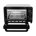 Mini Backofen 1050 W Silber Miniofen 12 L Pizzaofen Pizza Mini Ofen Timer Pizzaminiofen Minibackofen