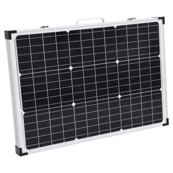 BEI CLORIS - Möbel Solarmodul in Koffer-Design Klappbar 120 W 12V - Beständig & Modernes Design,1050 x 743 x 28 mm1parcel