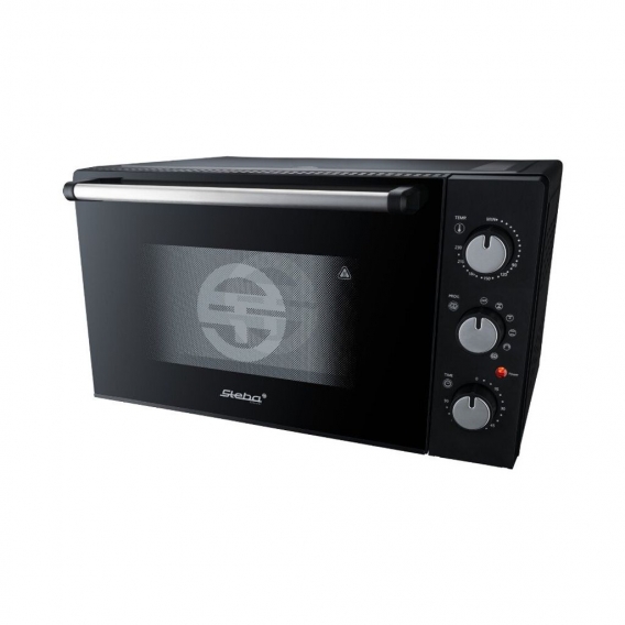 Steba KB M42 Mini-Backofen 2000 Watt 42 Liter 3 Einschubebenen Umluft Timer