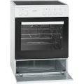 Bomann Stand-Elektroherd EHC 3558 weiß 60 cm inkl. Ceran und Backofen