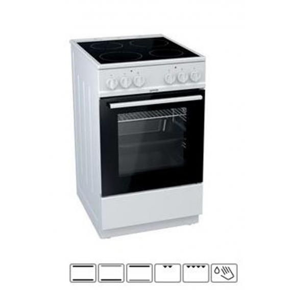 Gorenje EC 5121 WG Elektro Standherd 50 cm