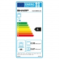 Sharp K-61V28IM1-EU Einbaupyrolysebackofen ActiveCool-Technologie