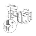 Zanussi ZZB25602XU, Medium, Elektrischer Ofen, 57 l, 57 l, 50 - 250 °C, 1650 W