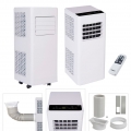 AREBOS 4in1 Mobile Klimaanlage 9000 BTU Klimagerät Kühlen Entfeuchten Ventilator