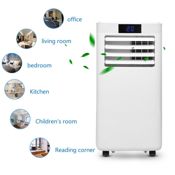 EINFEBEN Mobile Klimaanlage Klimagerät Eco R290, 5in1 WiFi mobil und Leise mit Abluftschlauch & Fernbedienung, Kuehler & Entfeuc
