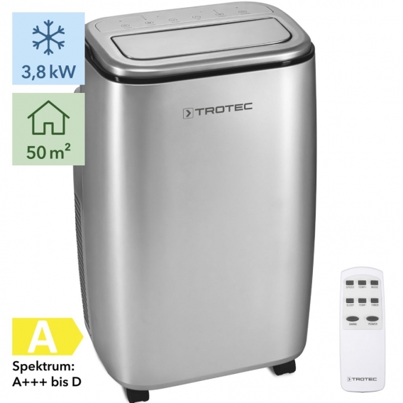 TROTEC Lokales Design-Klimagerät PAC 3810 S mobile 3,8 kW Klimaanlage 3-in-1-Klimagerät