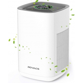 More about ROVACS Luftreiniger, Air Purifier für Wohnung Schlafzimmer,mit H13 HEPA Filter,  15-26m²（275ft²）5 Geschwindigkeiten, Drei Betrie