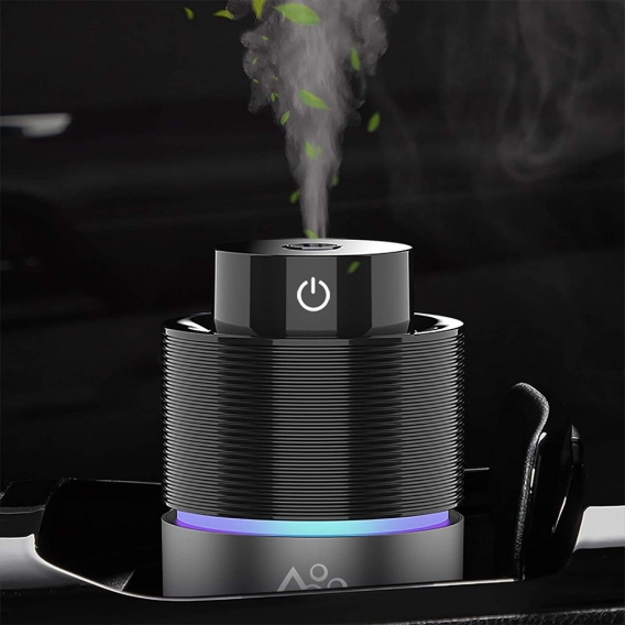 Auto-Diffusor-Luftbefeuchter, Cool Mist-Luftbefeuchter für Schlafzimmerreisen, 200 ml USB-Aromatherapie-Diffusoren für ätherisch