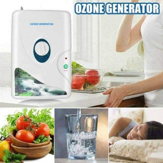 Ozongenerator Luftreiniger Wasserreiniger Luftfilter für zu Hause Professionelle Filtration Staub Ozongenerator Ozongerät 600 mg