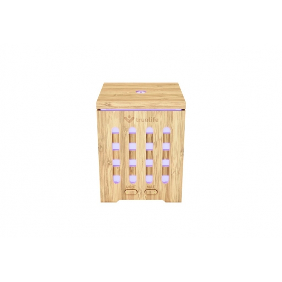 truelife Aromazerstäuber D7 Bamboo mit farbiger Beleuchtung braun one size