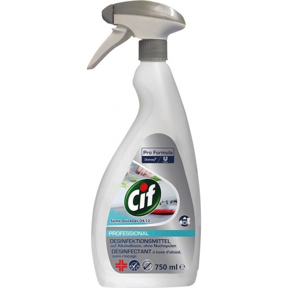 Cif Professional QuickDesSchnelldesinfektion 6x0,75L