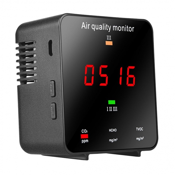 Raumluftqualitätsmonitor  Formaldehyd  AQI CO2 für Das Home Office