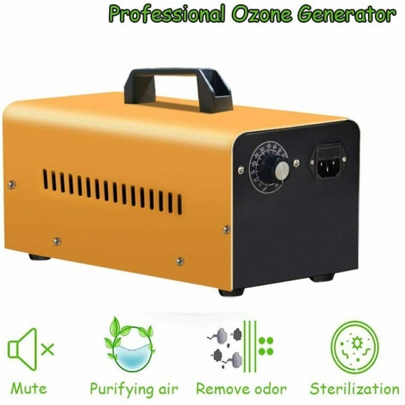 Kommerzieller Ozongenerator 8g/h Luftionisierer Geruchsentferner Ozonator für Garagen, Bauernhöfe, Hotels und Haustiere Geruchsk