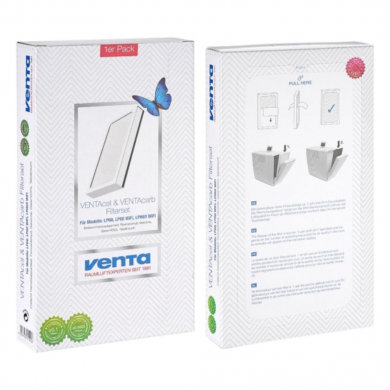 Venta Filter Set VENTAcel VENTAcarb 2221100 2833100