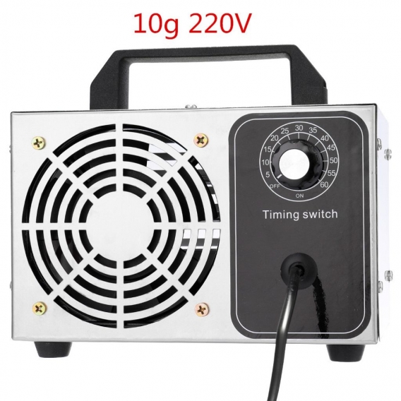 Linuode 220V Ozongenerator 10g Ozonmaschine Luftreiniger Sterilisatorbehandlung Ozonzusatz zur Formaldehydmaschine