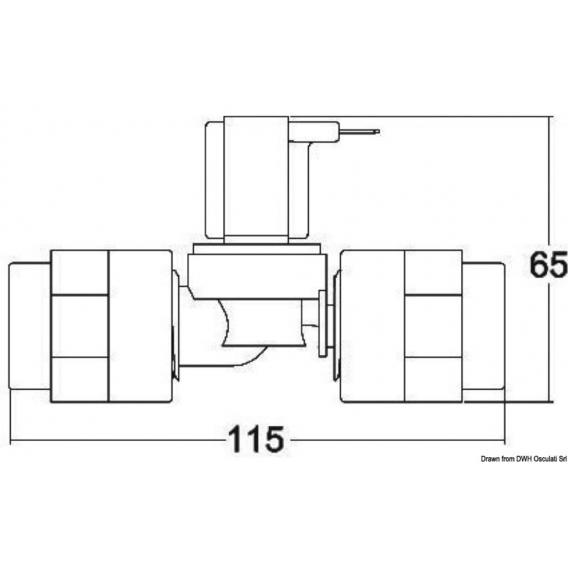 Elettrovalvola Tecma Plastica 12 V