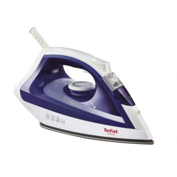 Tefal FV1711 Dampfbügeleisen (kabelgebunden, Eco-Modus, 200 ml Wassertank, Blau)