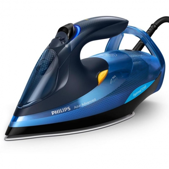 Philips Dampfbügeleisen GC4937/20 Azur Advanced 3000 W SteamGlide Bügelsohle