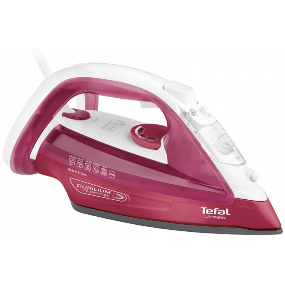 Tefal Dampfbügeleisen Ultragliss FV4920 beere/weiß