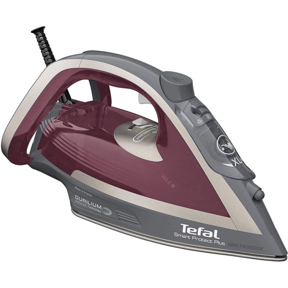 Tefal Dampfbügeleisen FV6870 Smart Protect Plus | 2800W | Automatische Abschaltung | Vertikaldampf | Herausragende Gleiteigensch