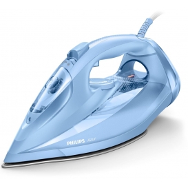 More about Philips Azur - Bügeleisen (Dampfbügeleisen, SteamGlide-Sohle, 2 m, 190 g/min, Blau, 45 g/min)