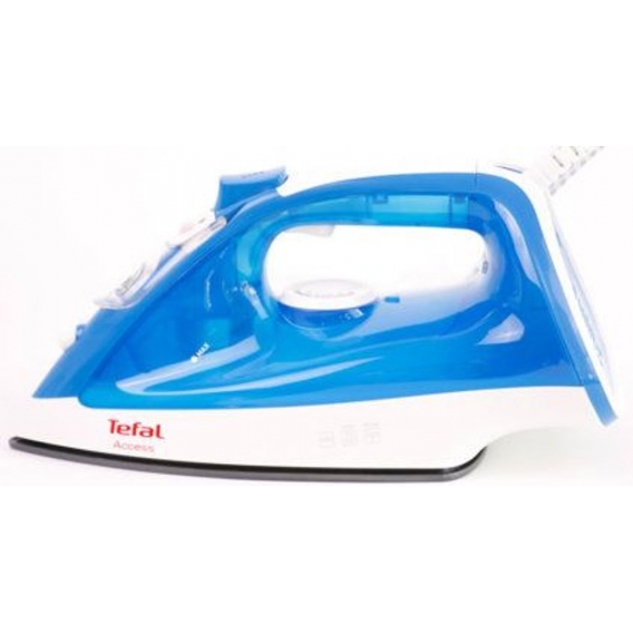 Tefal Access Dampfbügeleisen, antihaftbeschichtete Bügelsohle, extra Dampfstoß 90 g/min, Selbstreinigungsfunktion, blau