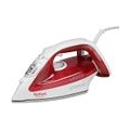 Tefal EasyGliss FV3962E0, Trocken- & Dampfbügeleisen, CeramicGlide-Sohle, 1,95 m, 110 g/min, Rot, Weiß, 35 g/min