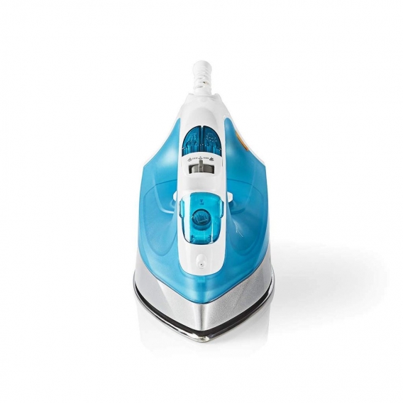 Nedis IRON112TQ Dampfbügeleisen | 1200 W | Steam Jet | Edelstahlsohle | blau