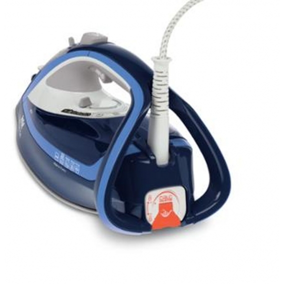 Tefal TurboPro FV5630E0 - Bügeleisen (Dampfbügeleisen, Durilium-Sohle, 2 m, 200 g/min, Blau, Weiß, 50 g/min)