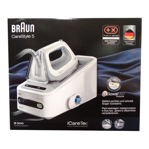 Braun IS5042 Dampfstation 2400W iCare,Eloxal3D