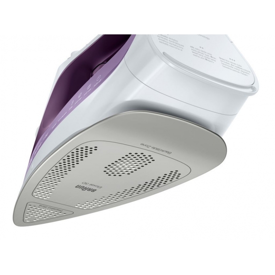 Braun TexStyle 7 Pro SI 7065, Dampfbügeleisen, EloxalPlus soleplate, Blau, 2600 W