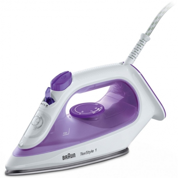 Braun SI 1080 VI TexStyle 1 - Dampfbügeleisen - violett/weiß