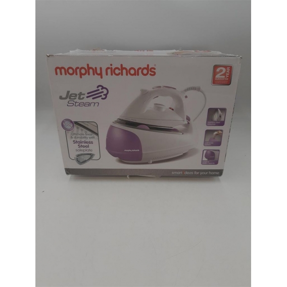 Morphy Richards Jet Steam Generator Eisen 333020 Rosa weißer Dampferzeuger Bügeleisen(64,99€)