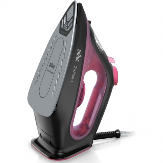 Braun TexStyle 1 Steam Iron SI 1070 - Dampfbügeleisen - purple/black